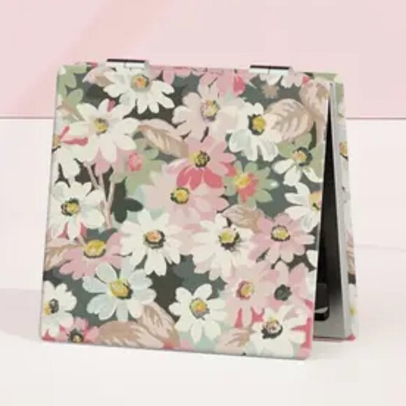 Floral Style Makeup Double Mirrors - Picture 1 of 2